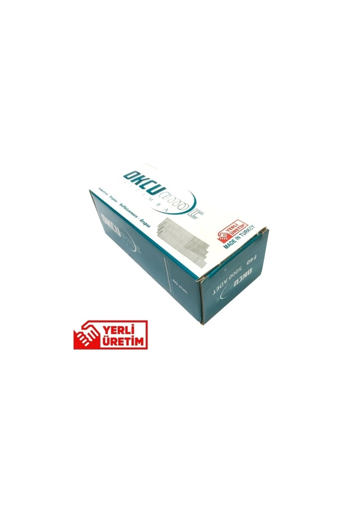 Okçu 18GA Brad Çivi F40 - 40mm Başlı Çivi (5.000 Adet)